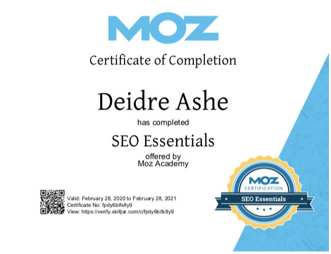 Deidre Ashe | New Hampshire copywriter, writer, content writer